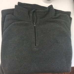 North face quarter zip fleece